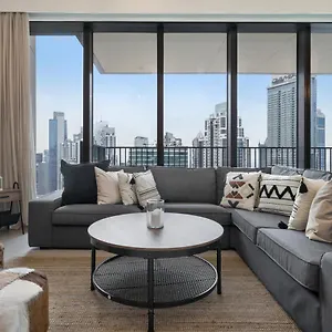 Apartment Breathtaking Views From Dt With Terrace Dubai